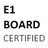 E1 Board-Certified